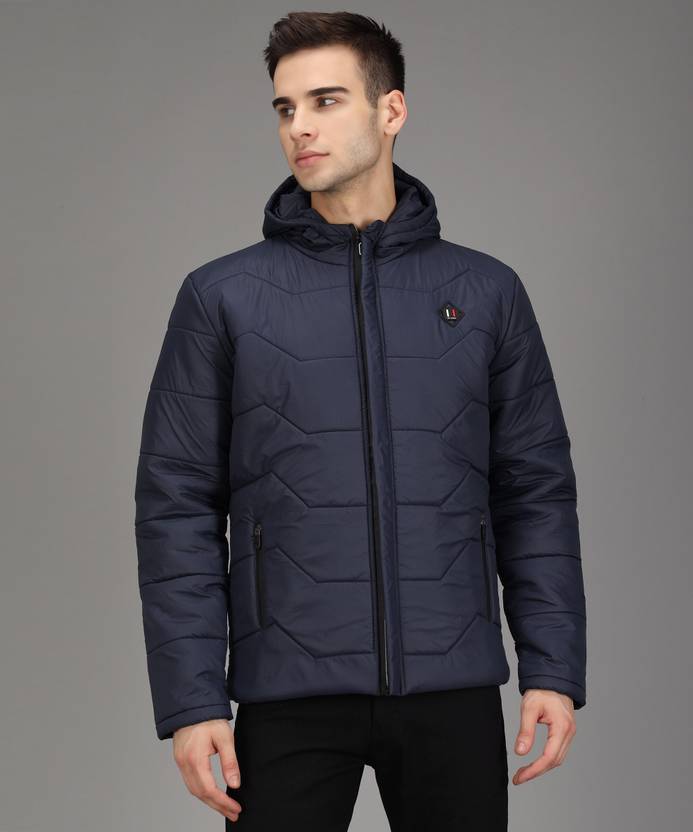 Men Solid Quilted Jacket - Image 6